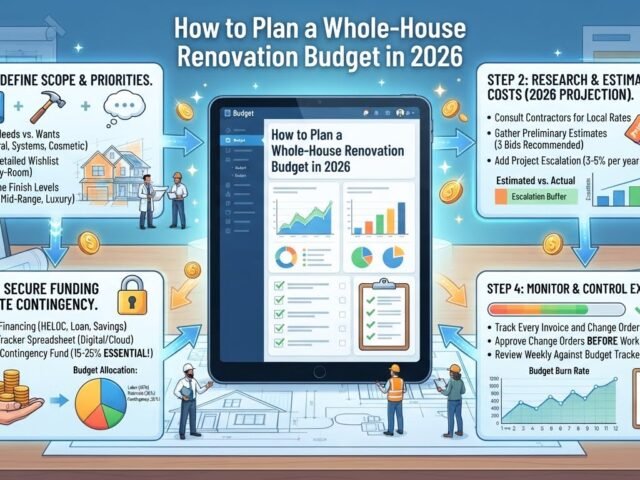 whole house renovation budget