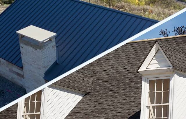 metal roofing vs asphalt shingles