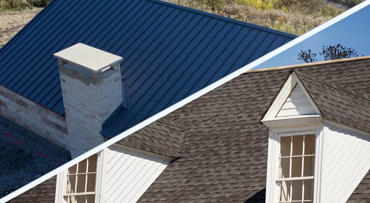 metal roofing vs asphalt shingles