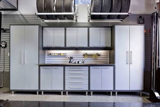 Custom garage cabinets